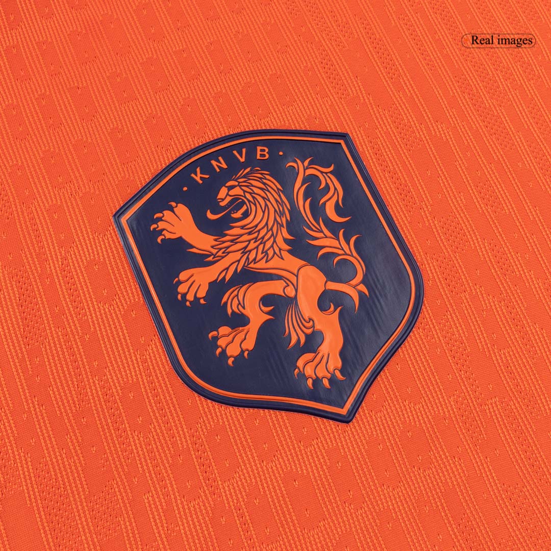 Auténtica camiseta de local de la selección de los Países Bajos, VIRGIL #4, temporada 2026