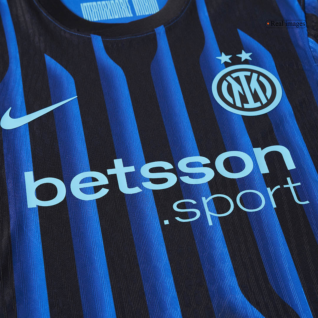 Camiseta de fútbol local auténtica PAVARD #28 del Inter de Milán 2025/26