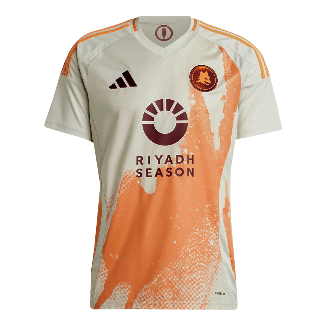 Camiseta de fútbol visitante de la Roma 2024/25