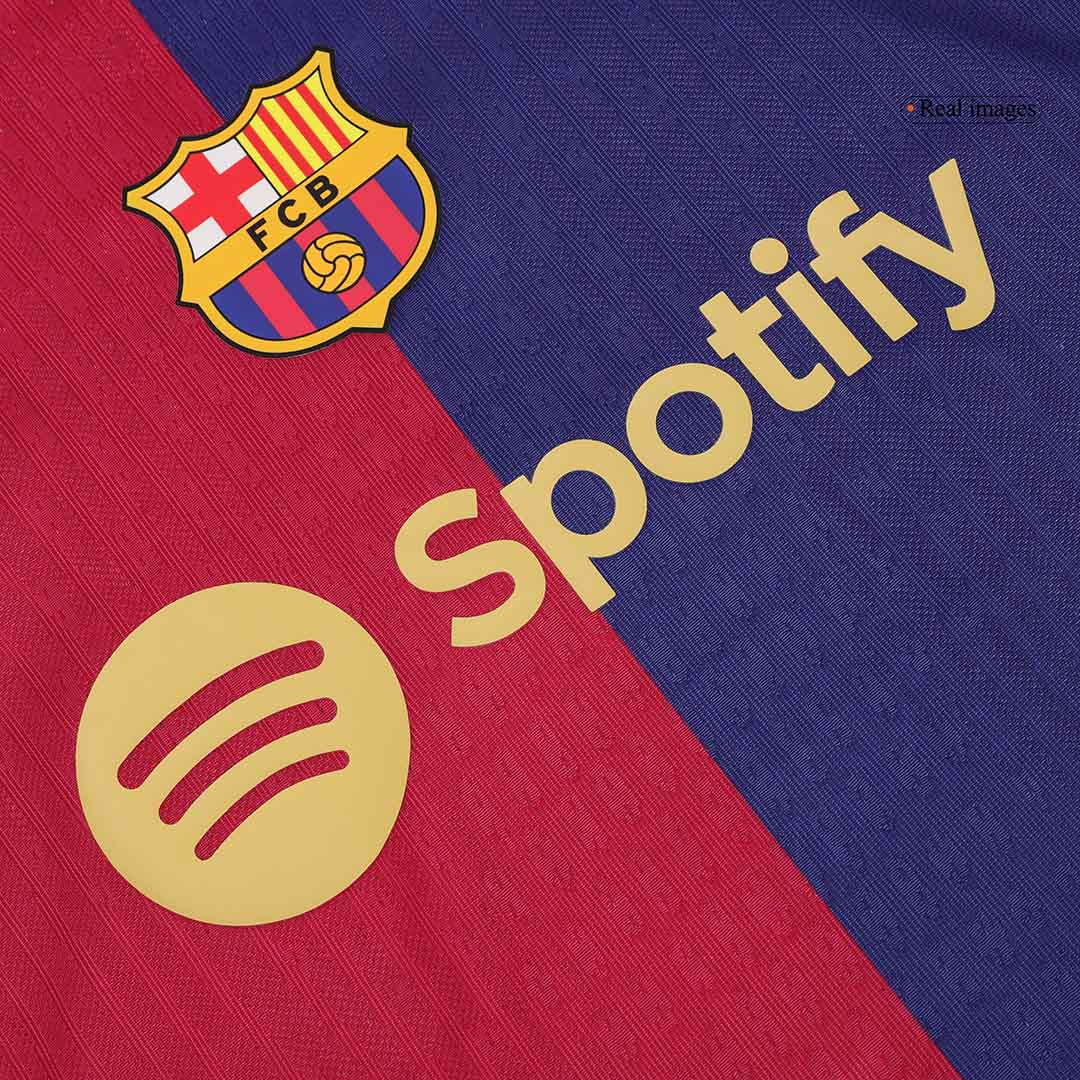Camiseta de fútbol local auténtica del Barcelona 2024/25 (antiguo patrocinador)