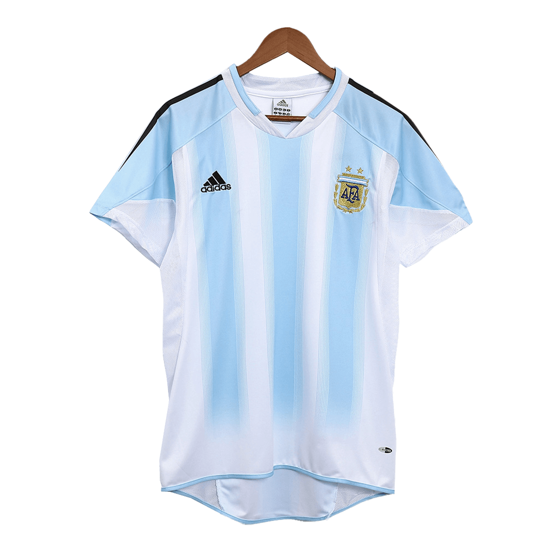 Camiseta retro de fútbol local de Argentina 2004/05