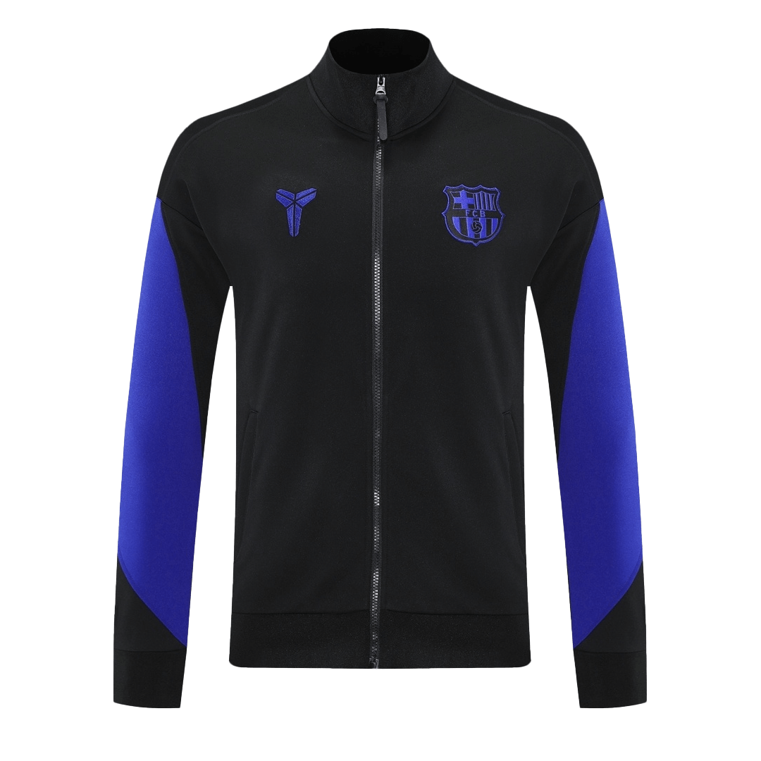 Chaqueta de entrenamiento del Barcelona 25/26 (Chaqueta + Pantalón) Negro y Morado