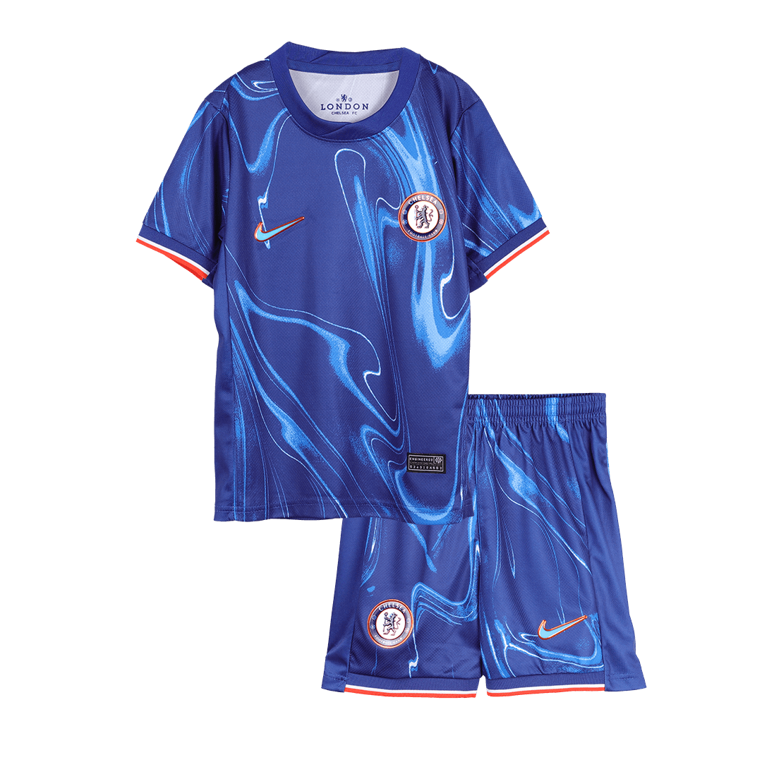 Kit de fútbol local del Chelsea para niños (camiseta y pantalón corto) 2024/25