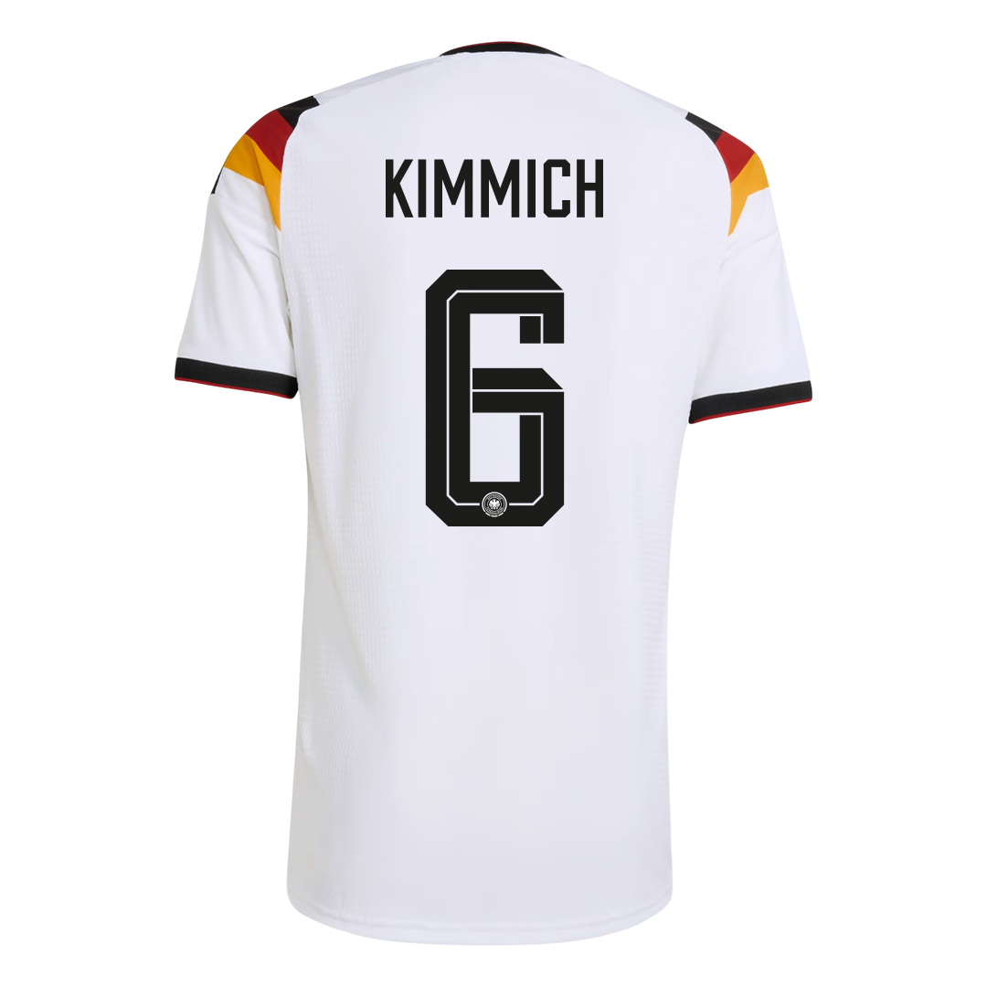 Camiseta de fútbol local auténtica de KIMMICH #6 de Alemania 2026