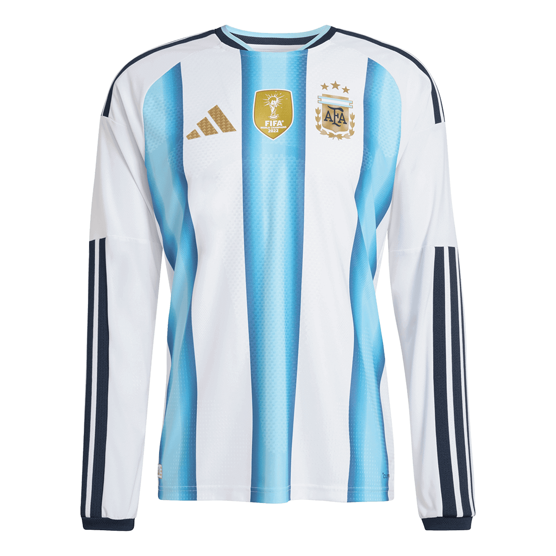 Camiseta de fútbol de manga larga de local de Argentina 2026