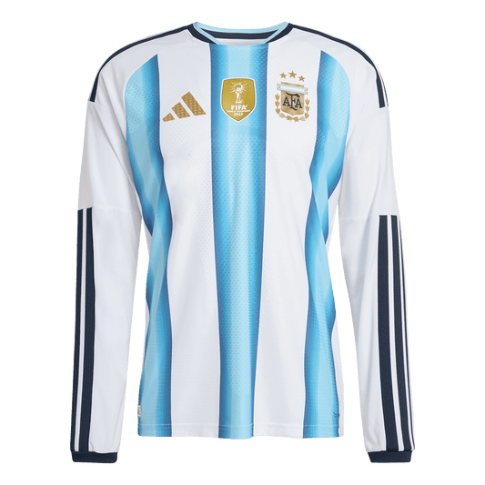 Camiseta de fútbol de manga larga de local de Argentina 2026