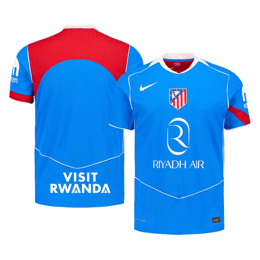 Camiseta de fútbol auténtica de visitante del Atlético de Madrid 2025/26