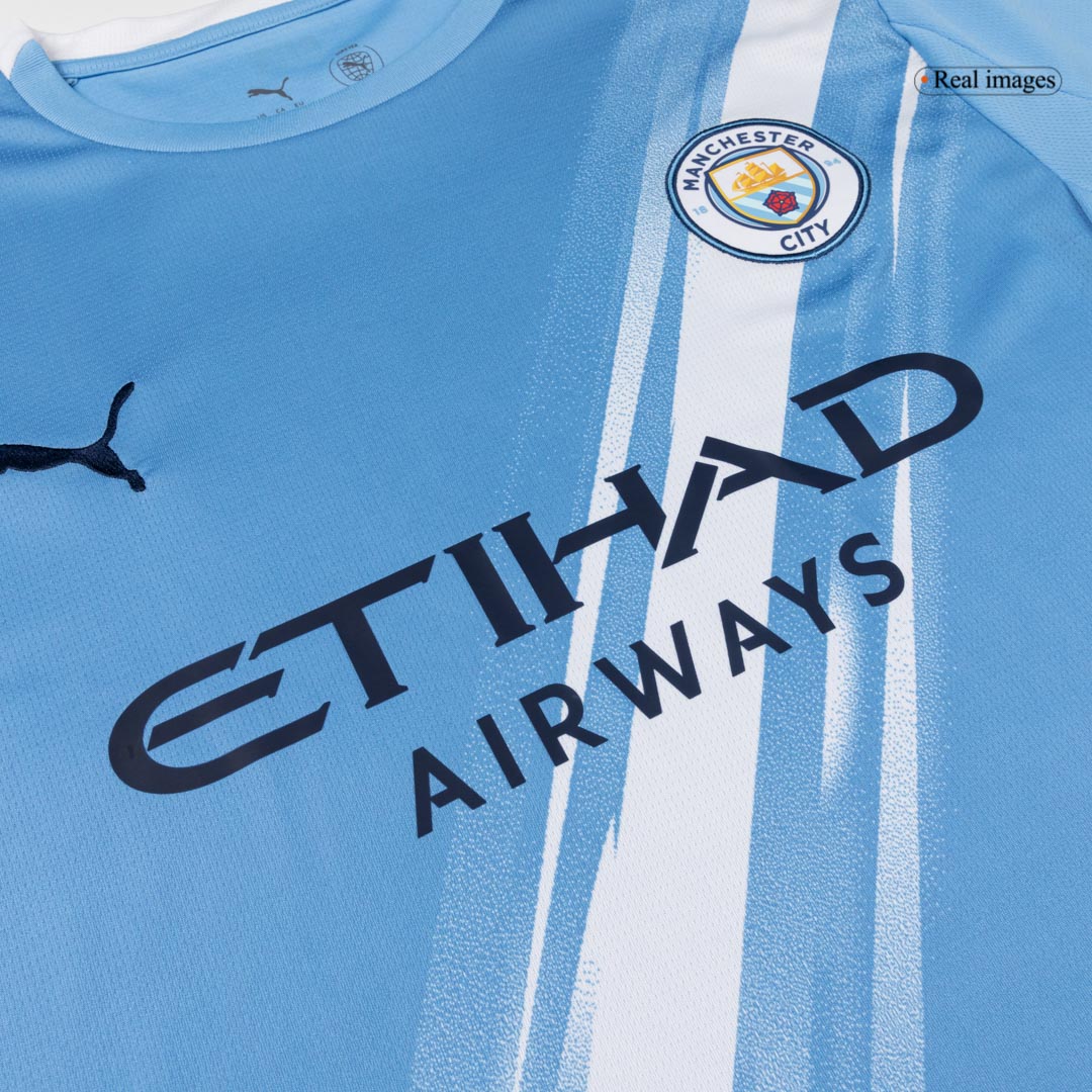 Camiseta de fútbol local CHERKI #10 del Manchester City 2025/26
