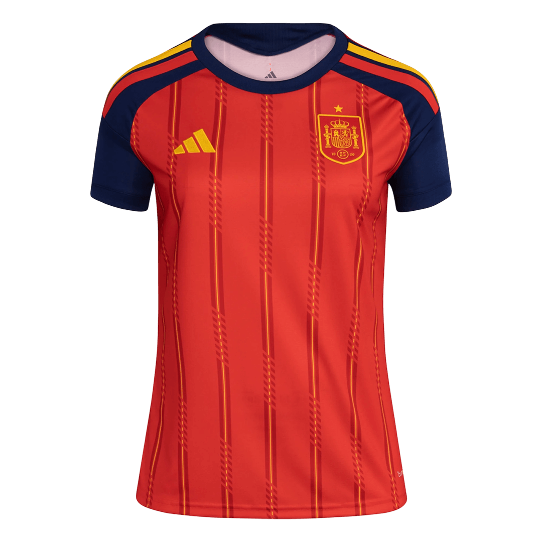Camiseta de fútbol local de España para mujer 2026