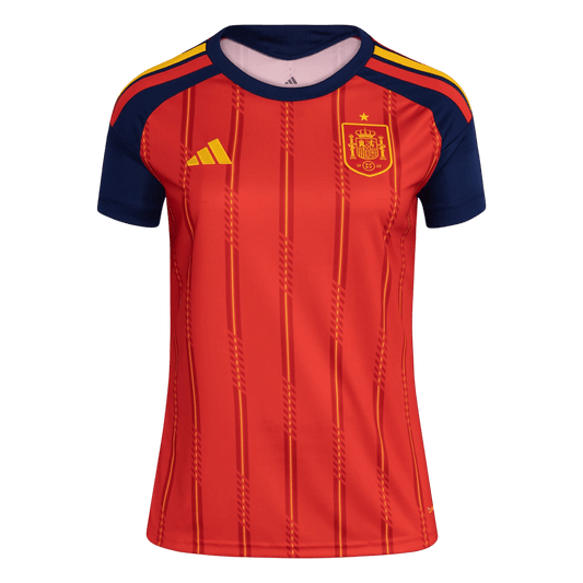 Camiseta de fútbol local de España para mujer 2026