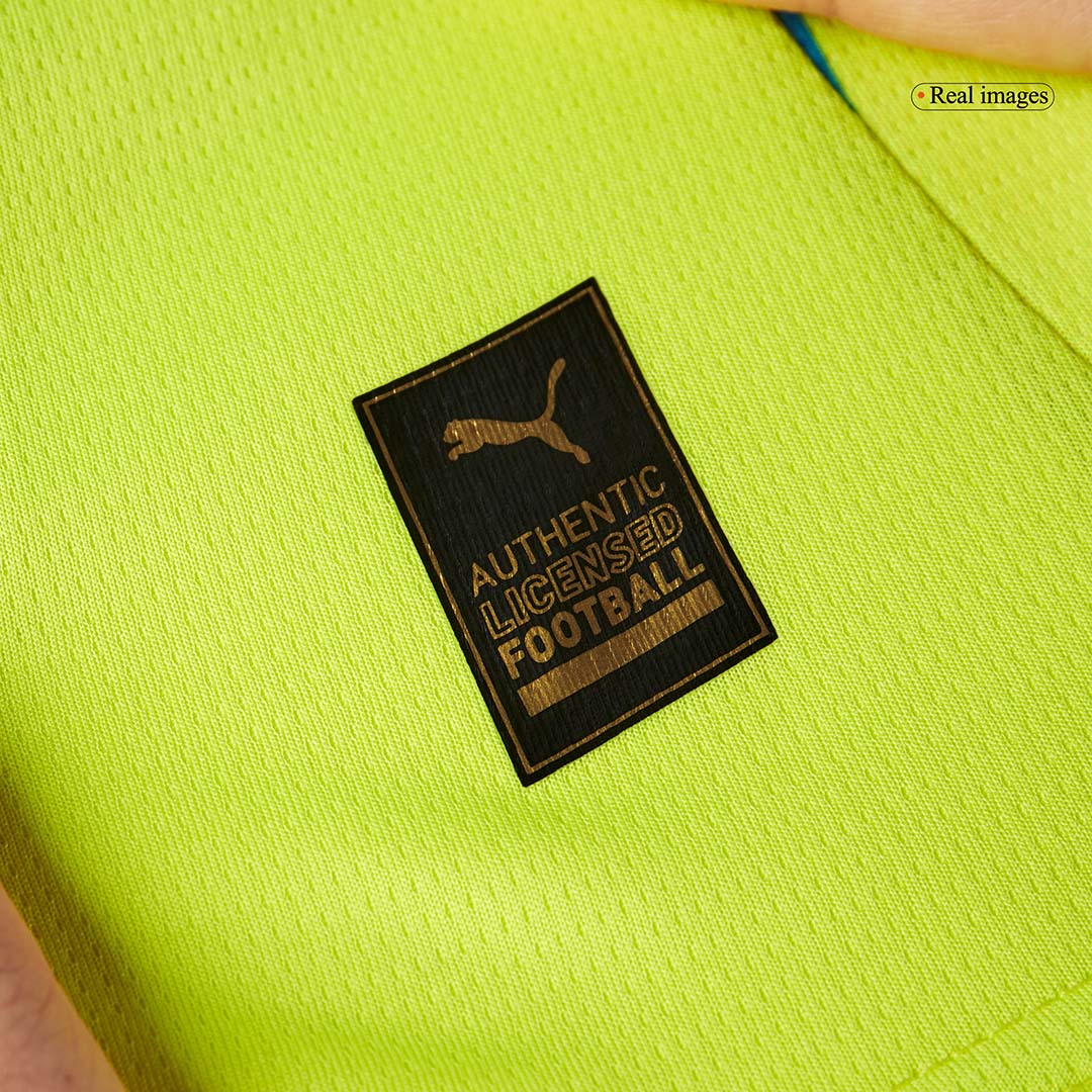 Kit de visitante del Manchester City para niño (camiseta y pantalón corto) 2024/25