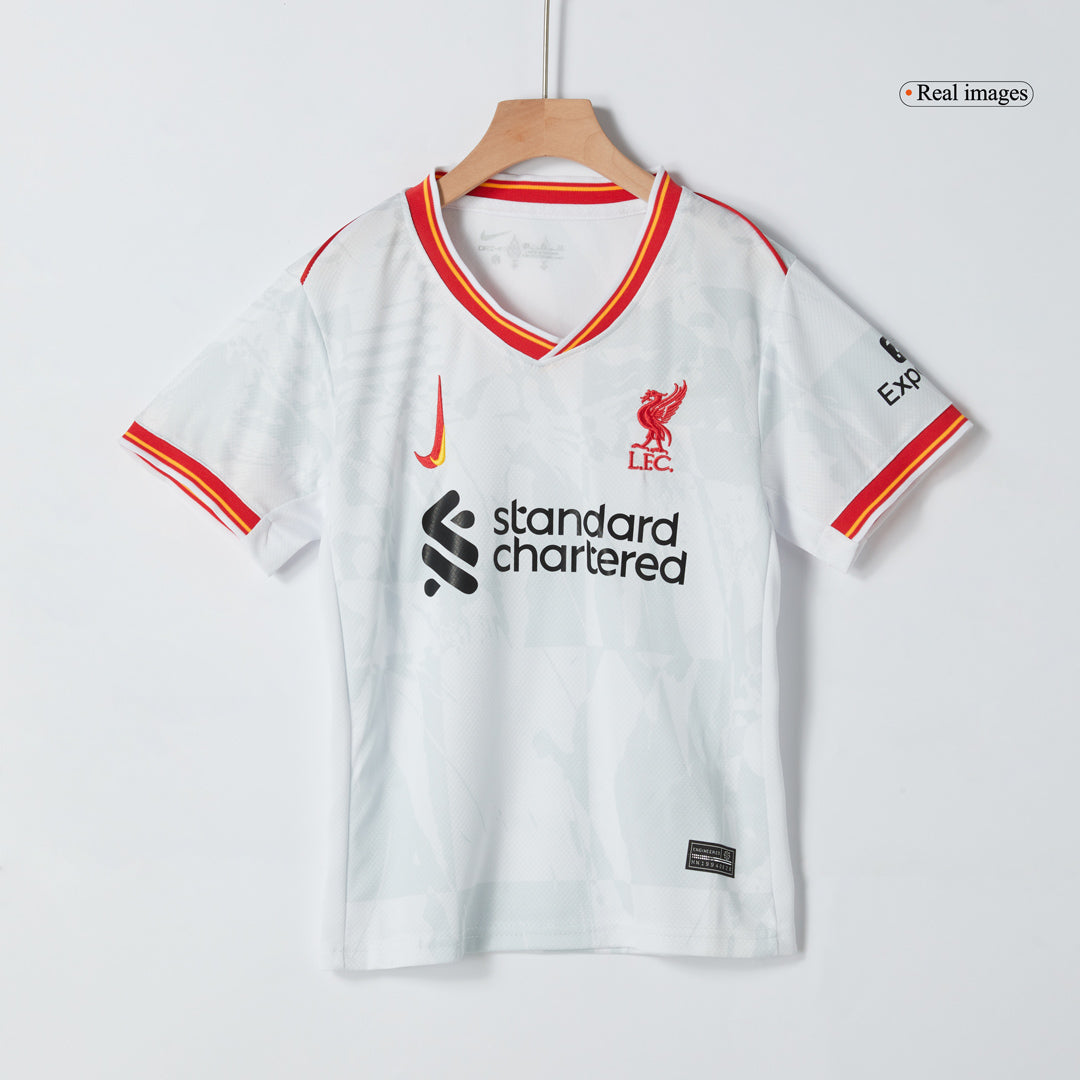 Kit infantil barata del Liverpool (3.ª equipación) 2024/25 (camiseta y pantalón corto)