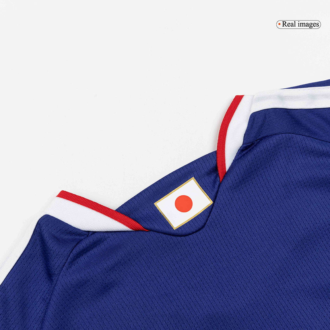 Equipación local de Japón para niños (camiseta + pantalón corto) para el Mundial 2026