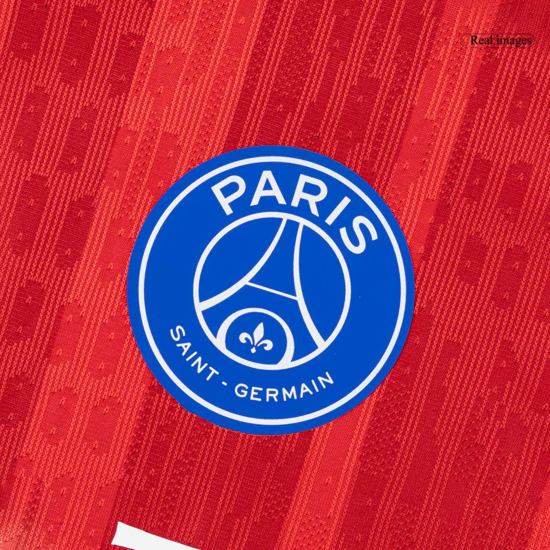 Camiseta de fútbol de visitante auténtica HAKIMI #2 del PSG 2025/26