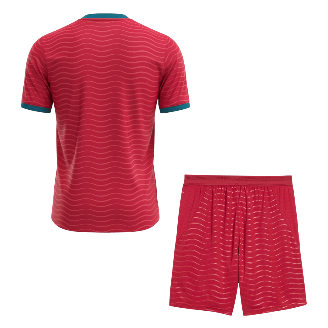 Equipación de local de Portugal para hombre (camiseta + pantalón corto) Mundial 2026