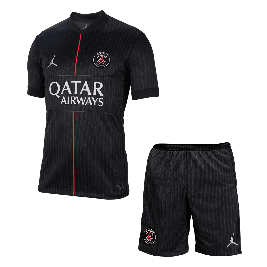 Camiseta de fútbol visitante del PSG (camiseta y pantalón corto) 2025/26