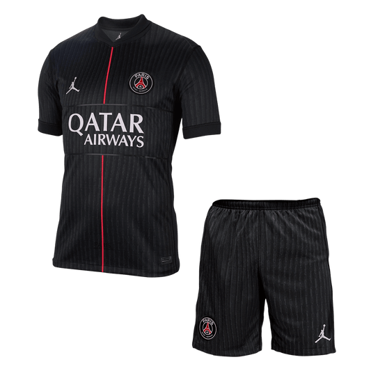 Camiseta de fútbol visitante del PSG (camiseta y pantalón corto) 2025/26