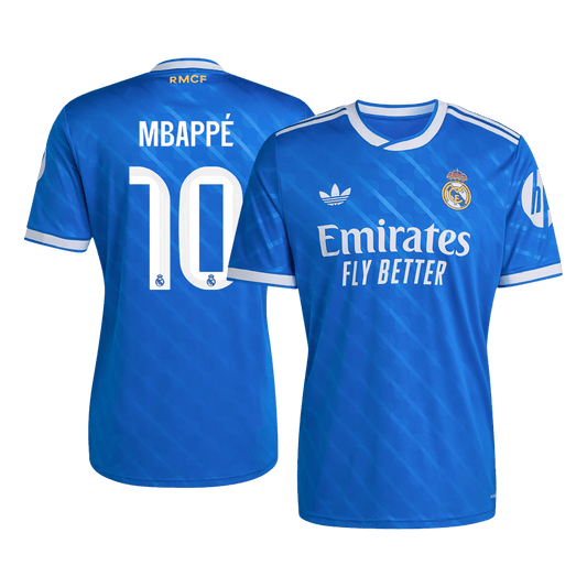 Camiseta de fútbol tercera equipación MBAPPÉ #10 del Real Madrid 2025/26