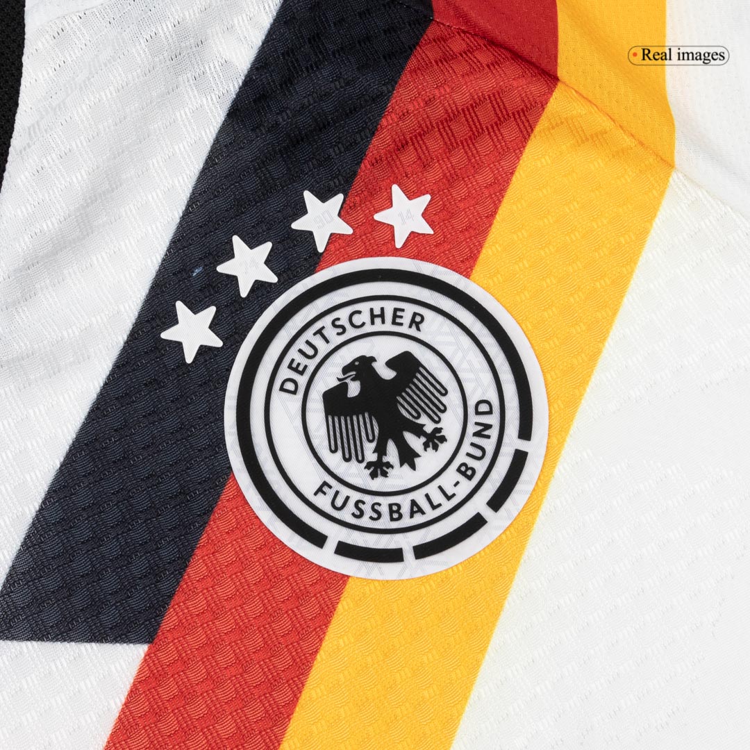 Camiseta de fútbol local auténtica de WIRTZ #17 de Alemania 2026