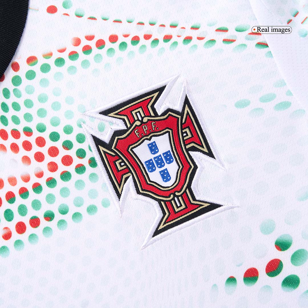 Camiseta de visitante de fútbol de Portugal RONALDO #7 2025