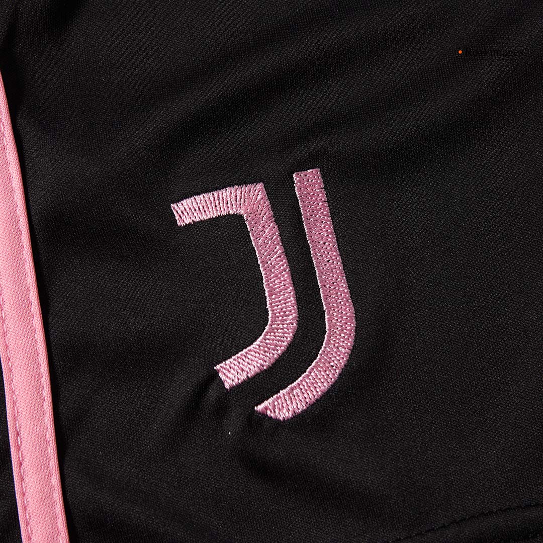 Kit de camiseta de fútbol local de la Juventus para niños (camiseta, pantalón corto y calcetines) 2025/26 (negro y blanco)