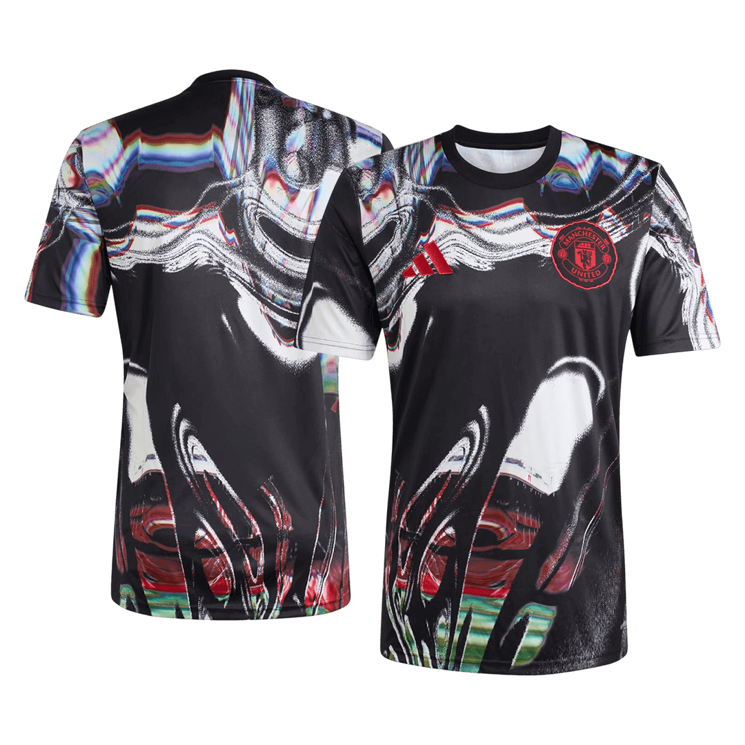 Camiseta de fútbol prepartido del Manchester United 2025/26