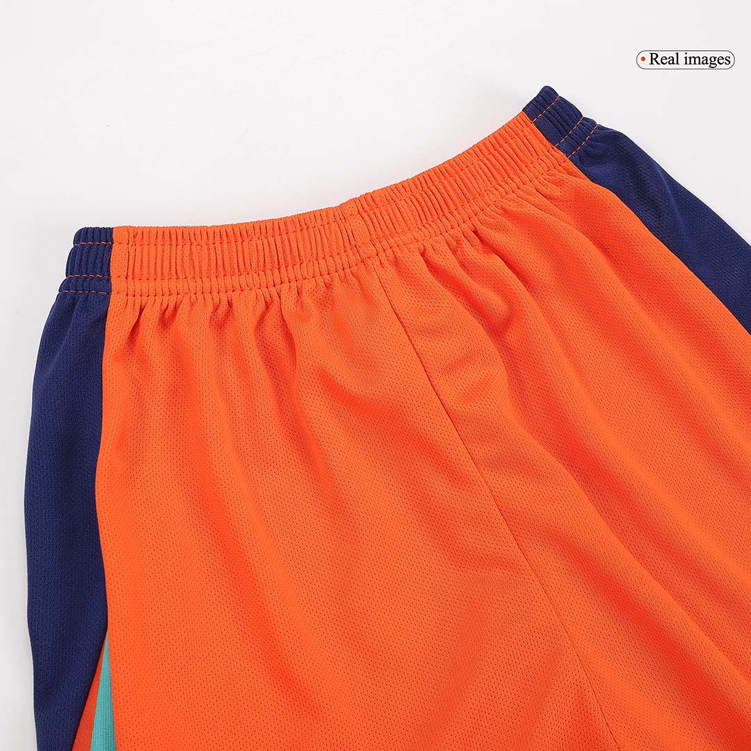 Kit de fútbol local de Países Bajos para niños (Kit y pantalón corto) para la Eurocopa 2024