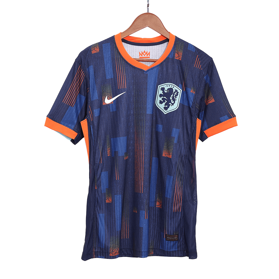Camiseta auténtica de visitante de Holanda para la Eurocopa 2024