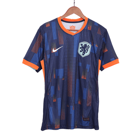 Camiseta auténtica de visitante de Holanda para la Eurocopa 2024