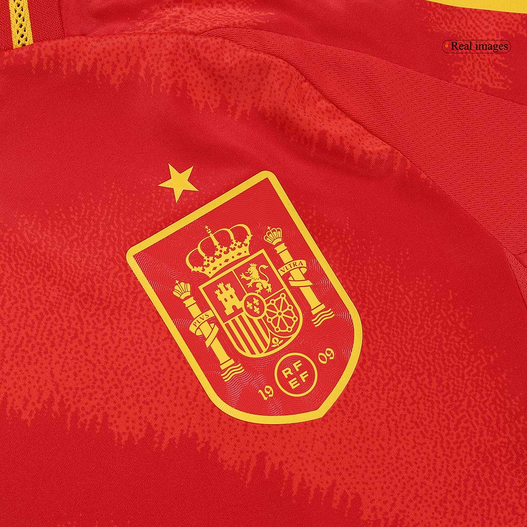 Camiseta de fútbol local auténtica de España Williams Jr. #17 de la Eurocopa 2024