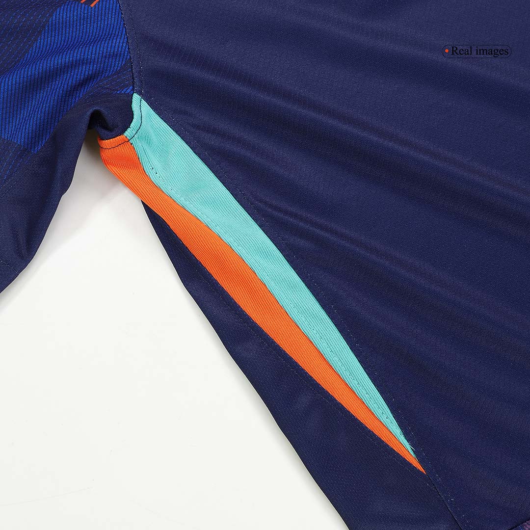 Camiseta de visitante de Holanda VIRGIL #4 para la Eurocopa 2024