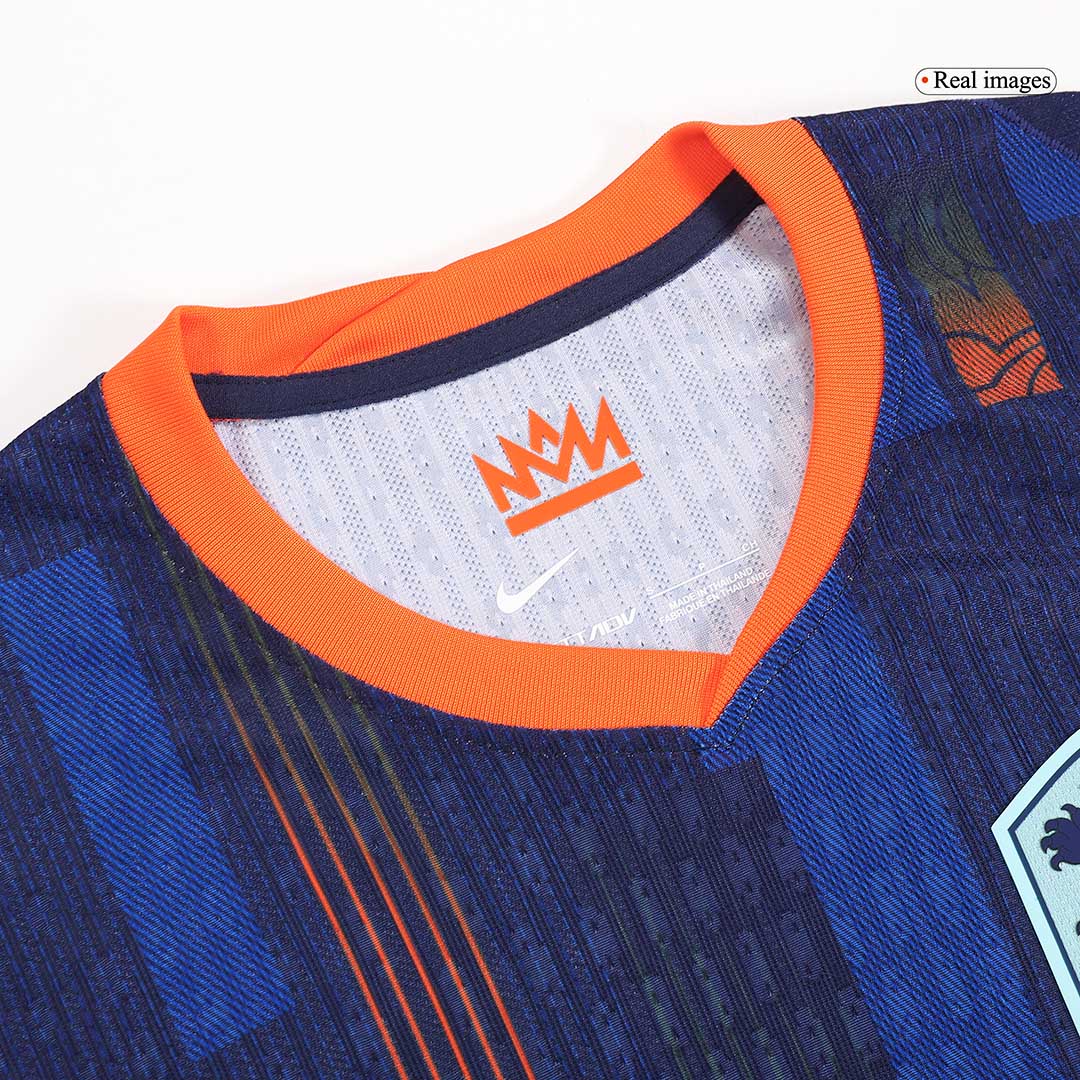 Camiseta auténtica de visitante de Holanda para la Eurocopa 2024