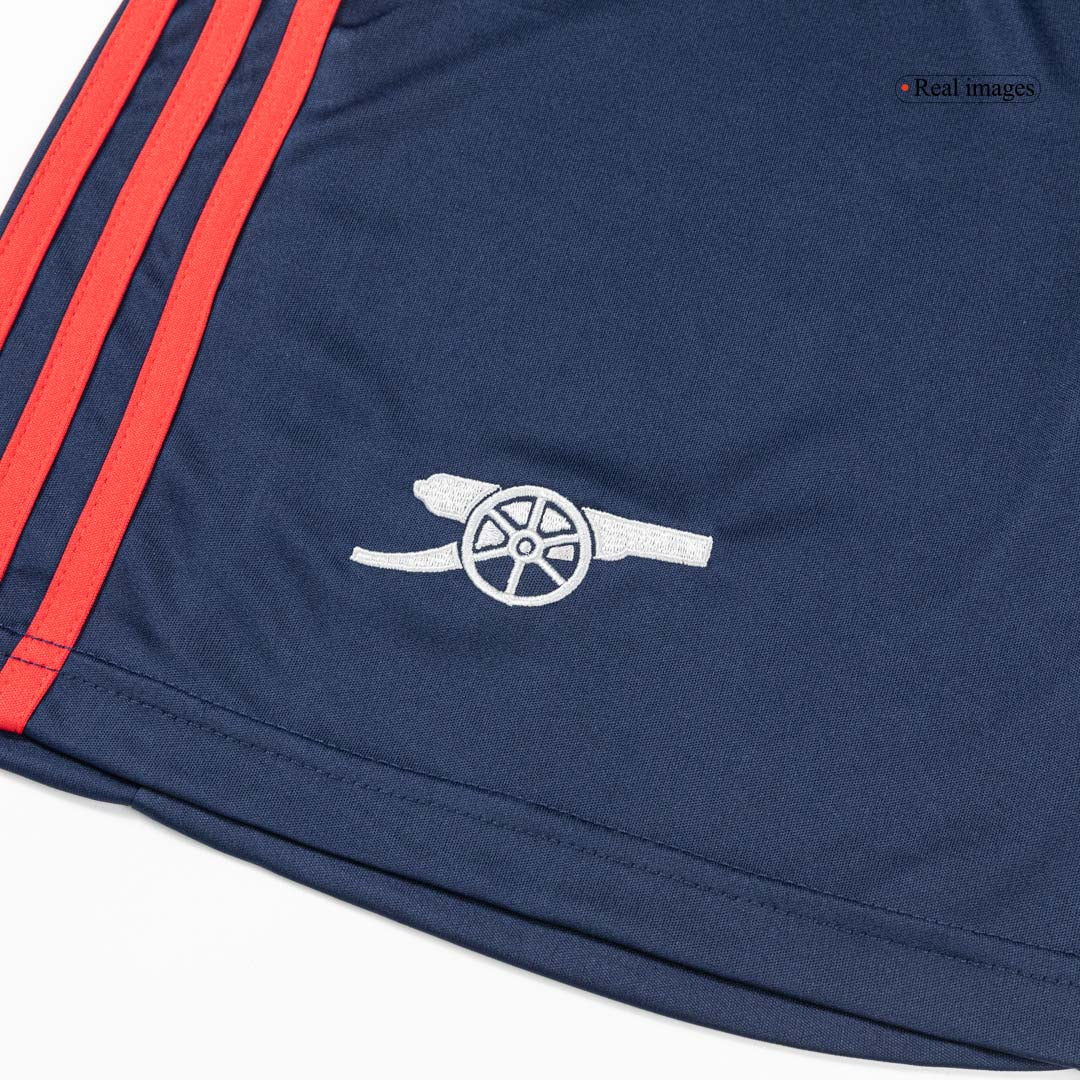 Kit de visitante del Arsenal (Kit, pantalón corto y medias) 2025/26
