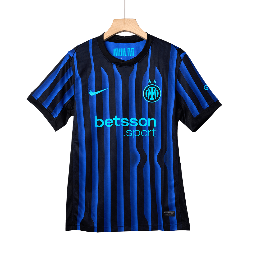 Camiseta de fútbol local DUMFRIES #2 del Inter de Milán 2025/26