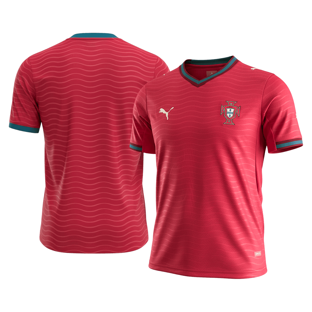 Equipación de local de Portugal para hombre (camiseta + pantalón corto) Mundial 2026