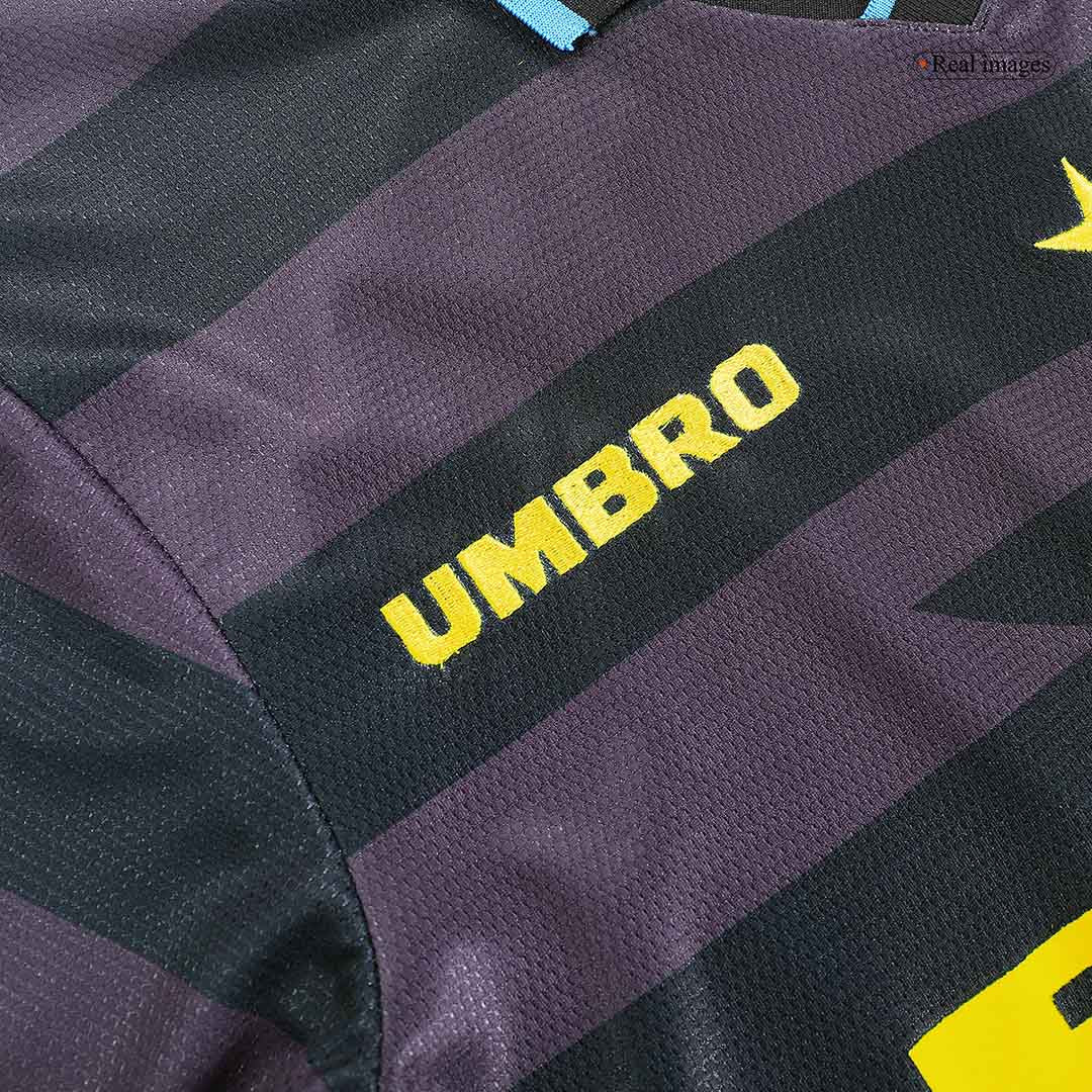 Camiseta retro de fútbol visitante del Inter de Milán 1997/98