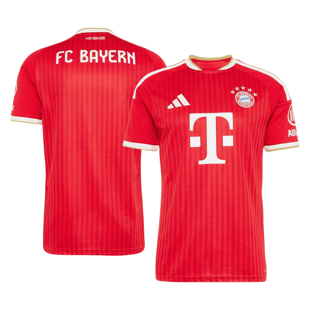 Camiseta de fútbol del Bayern de Múnich para hombre, versión para aficionados, temporada 2026/27, color rojo.