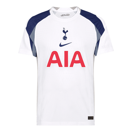 Camiseta de fútbol local auténtica del Tottenham Hotspur 2025/26, blanca