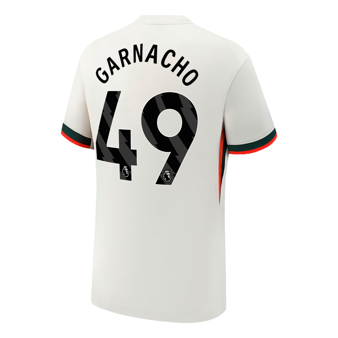 Camiseta de fútbol GARNACHO #49 Chelsea Segunda equipación 2025/26