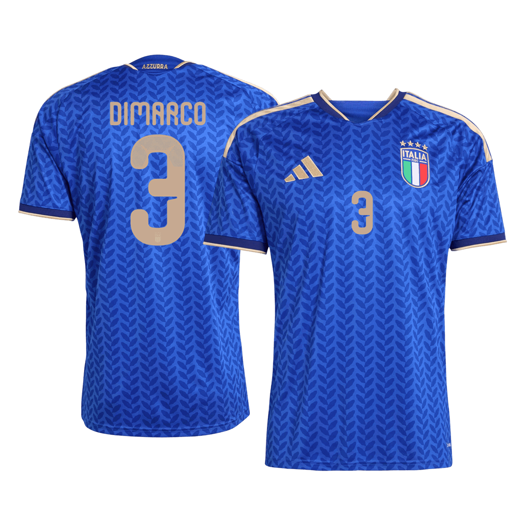 Camiseta de fútbol local DIMARCO #3 Italia 2026