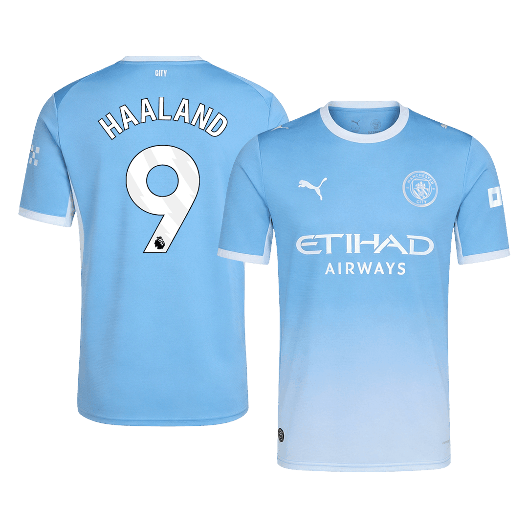 HAALAND #9 Camiseta de local del Manchester City 26/27 Azul