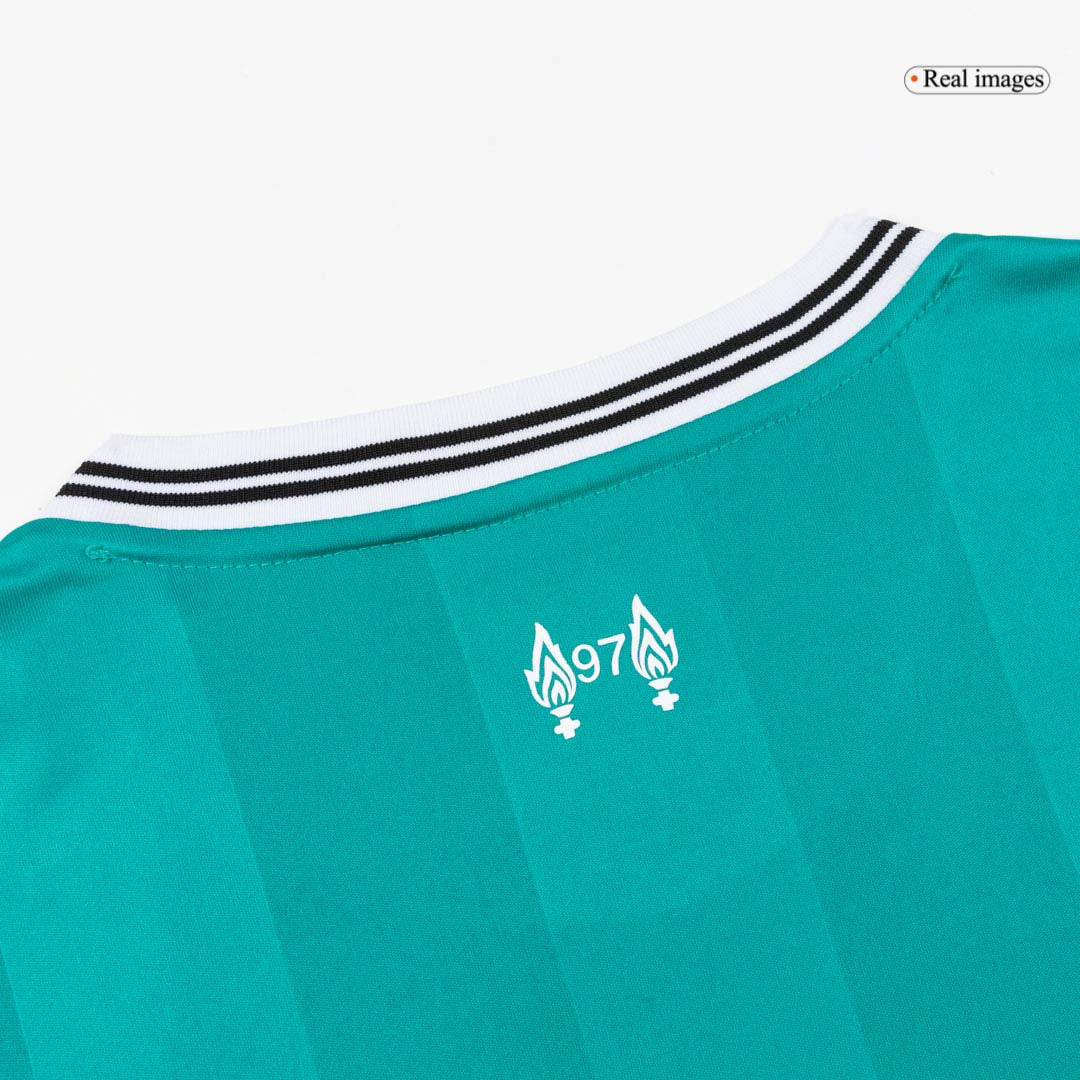 Camiseta de fútbol visitante EKITIKE #22 del Liverpool 2025/26