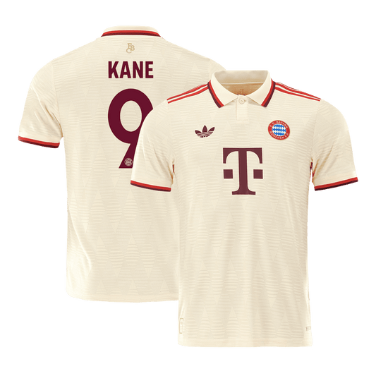 Camiseta de fútbol de visitante KANE #9 del Bayern Múnich 2024/25
