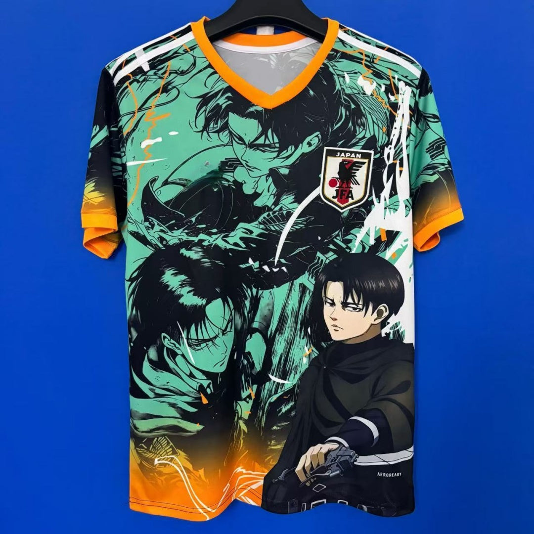 25/26 Anime japonés Nueva camiseta verde especial B