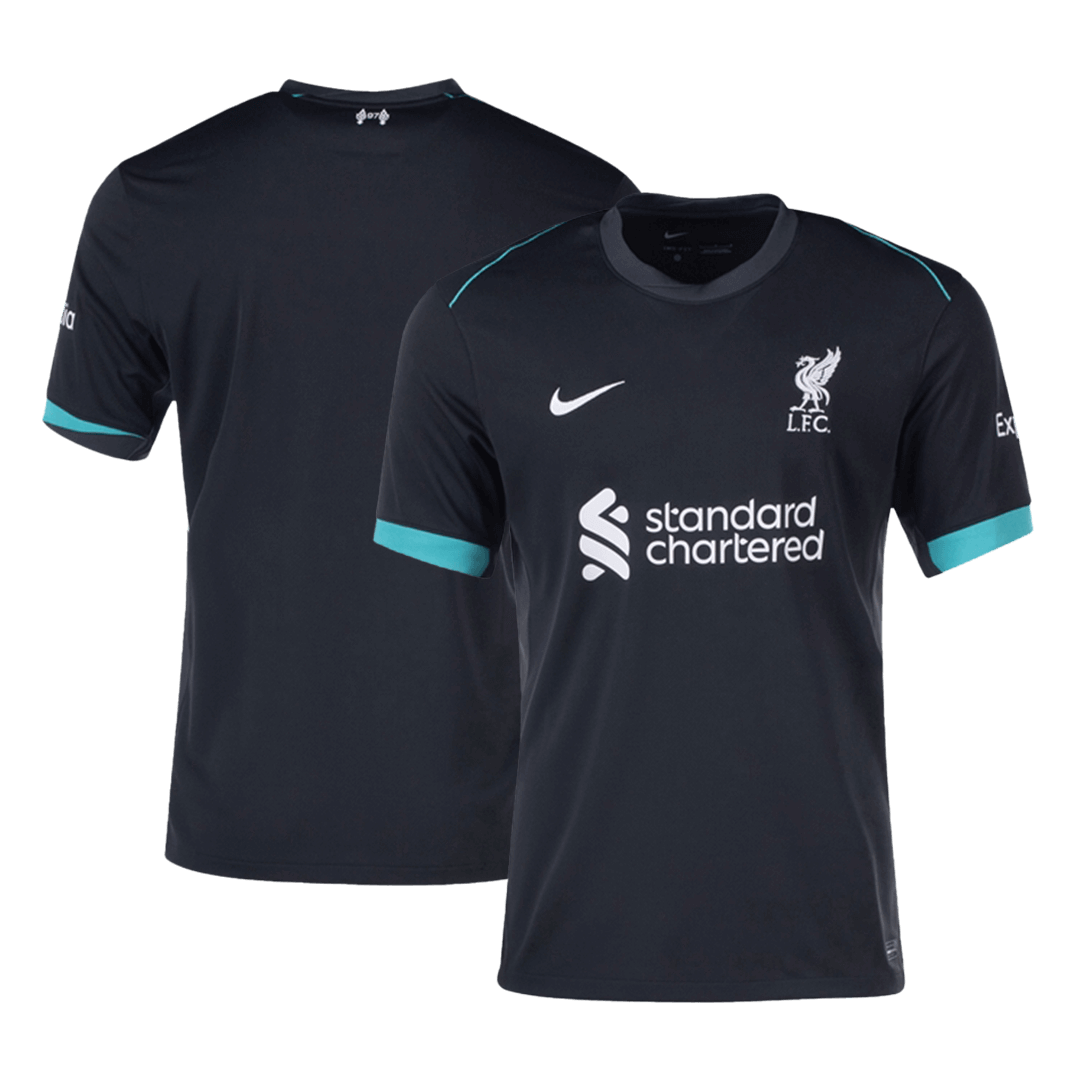 Camiseta de fútbol visitante del Liverpool