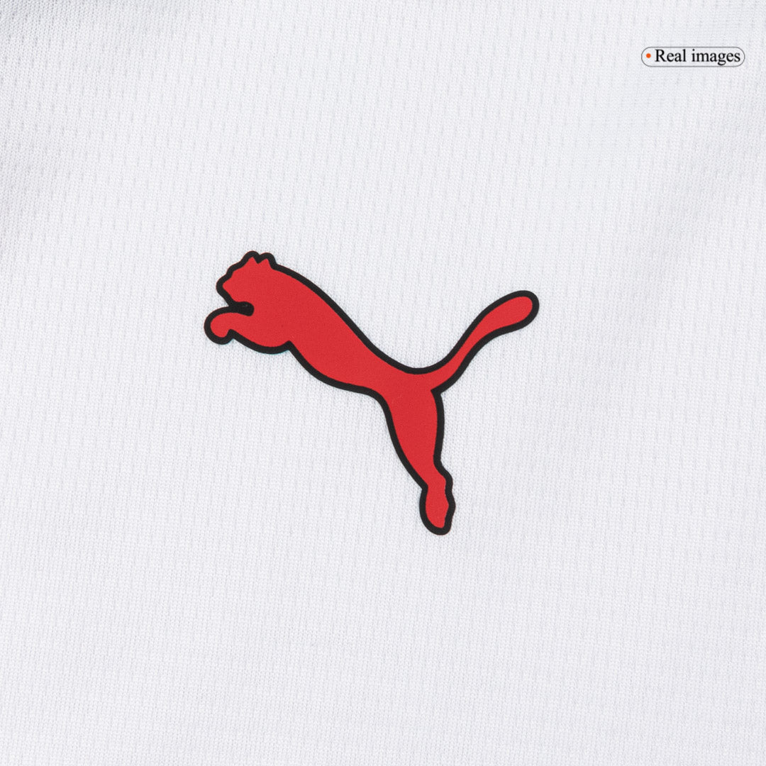 Kit de camiseta de visitante del AC Milan para niños (camiseta, pantalón corto y calcetines) 2025/26
