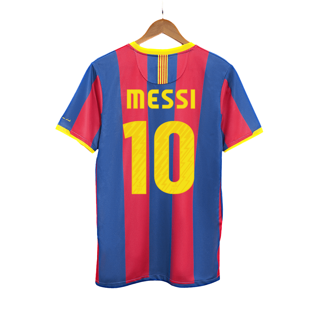Camiseta retro de fútbol local del Barcelona MESSI #10 2010/11