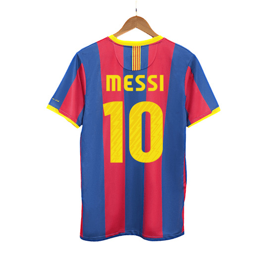 Camiseta retro de fútbol local del Barcelona MESSI #10 2010/11