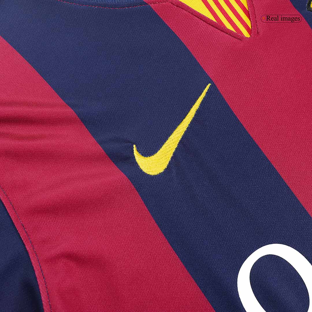 Camiseta retro de fútbol local del Barcelona NEYMAR JR #11 2014/15