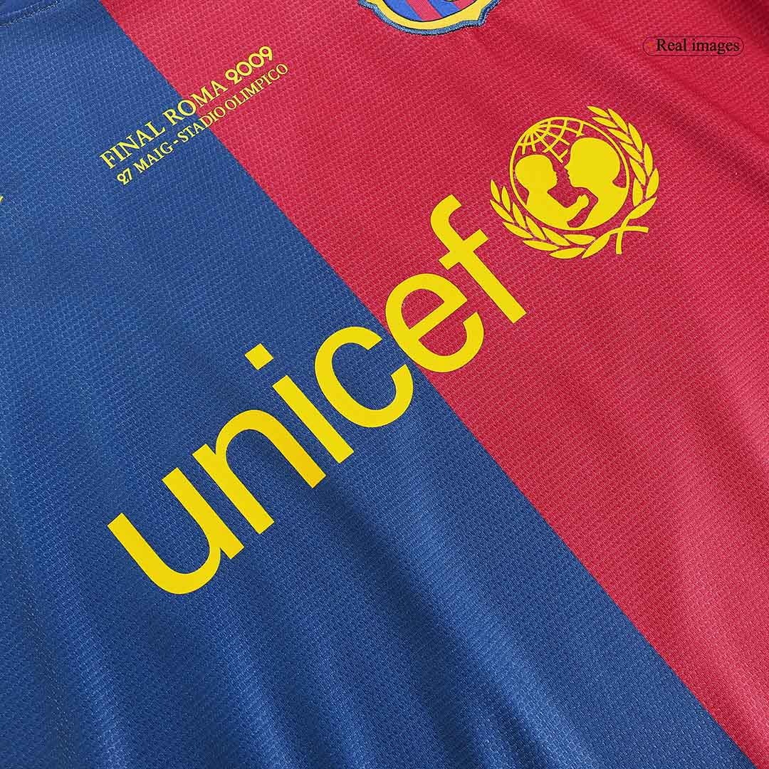 Camiseta de fútbol retro ETO'O #9 2008/09 Barcelona local